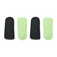 thumbnail image 1 of Ofertas Únicas 2 Pares de Almohadillas para Zapatos de Aumento de Altura Invisibles Duraderas Verde, Negro 0.98", 1 of 5