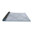 thumbnail image 2 of Ahgly Company Indoor Square Solid Blue Modern Area Rugs, 4' Square, 2 of 4