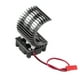 thumbnail image 1 of Disipador de calor con ventilador de refrigeración para coche eléctrico RC a escala 1/10, Motor 540/550 (negro), 1 of 8