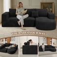 thumbnail image 5 of Daluvenix 104”Modular Sectional Sofa Cloud Sectional Couch with Deep Seat Modern Modular L-Shape Sofa Couch with Chaise Upholstered Couches for Living Room Bedroom, 5 of 8