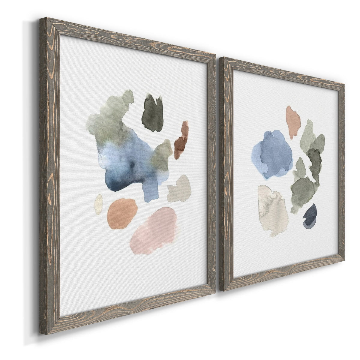Fresh Start I - Premium Framed Canvas 2 Piece Set - Ready to Hang