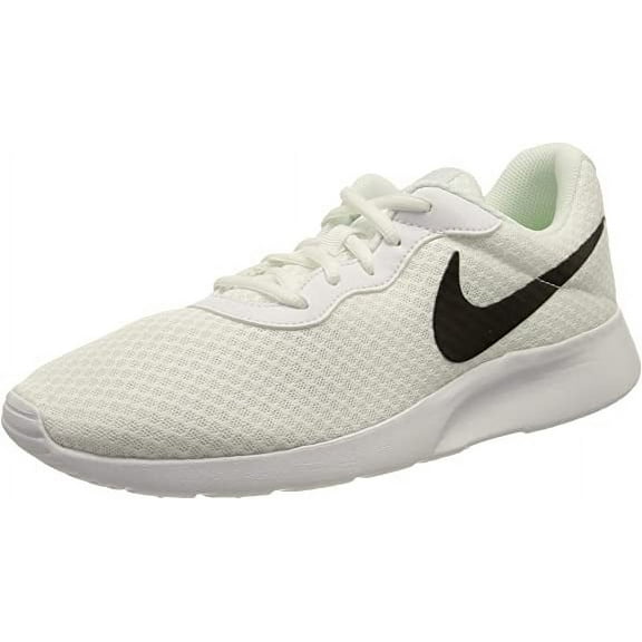 Men's Nike Tanjun White/Black-Barely Volt (DJ6258 100) - 9.5