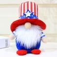 thumbnail image 6 of ZPAQI Independence Day Gnome Stripes Stars Patriotic Veterans Day Nisse Tomte American President Election Decor 4th of July, 6 of 18