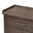 thumbnail image 3 of Pemberly Row Transitional Wood 8 Drawer Dresser in Brown, 3 of 10