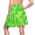 thumbnail image 6 of Women's Skater green Skirt (AOP), 6 of 7