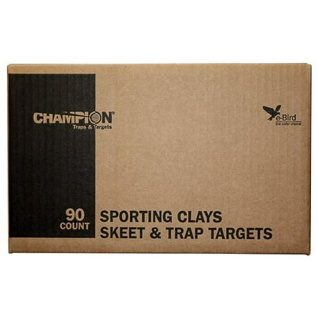 Champion 108-110mm Clays, 90-Pack (Best Shotgun For Sporting Clays And Hunting)