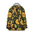 thumbnail image 3 of Sunflower Backpack for School,Cute School Bag,Schoolbag with Adjustable Shoulder Straps & Padded Back,15.3"x11"x7.1"., 3 of 6