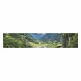 thumbnail image 2 of MKHERT Green River Valley Canyon Wide Summer Panorama Alpine Mountain Landscape Table Runner Home Decor for Kitchen Dining Wedding Party 16x72 Inch, 2 of 2
