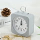 thumbnail image 4 of Reloj Despertador Silencioso Jadeshay Vintage Retro Clásico Gris, 4 of 8