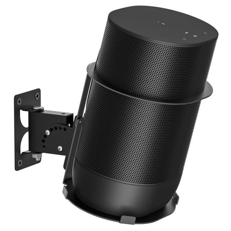 Tilt & Swivel Adjustable Speaker Mount for Sonos Move 2 and Sonos Move Wall Mount Heavy Duty Speaker Wall Mount Shelf for Sonos Move Mount Bracket Black