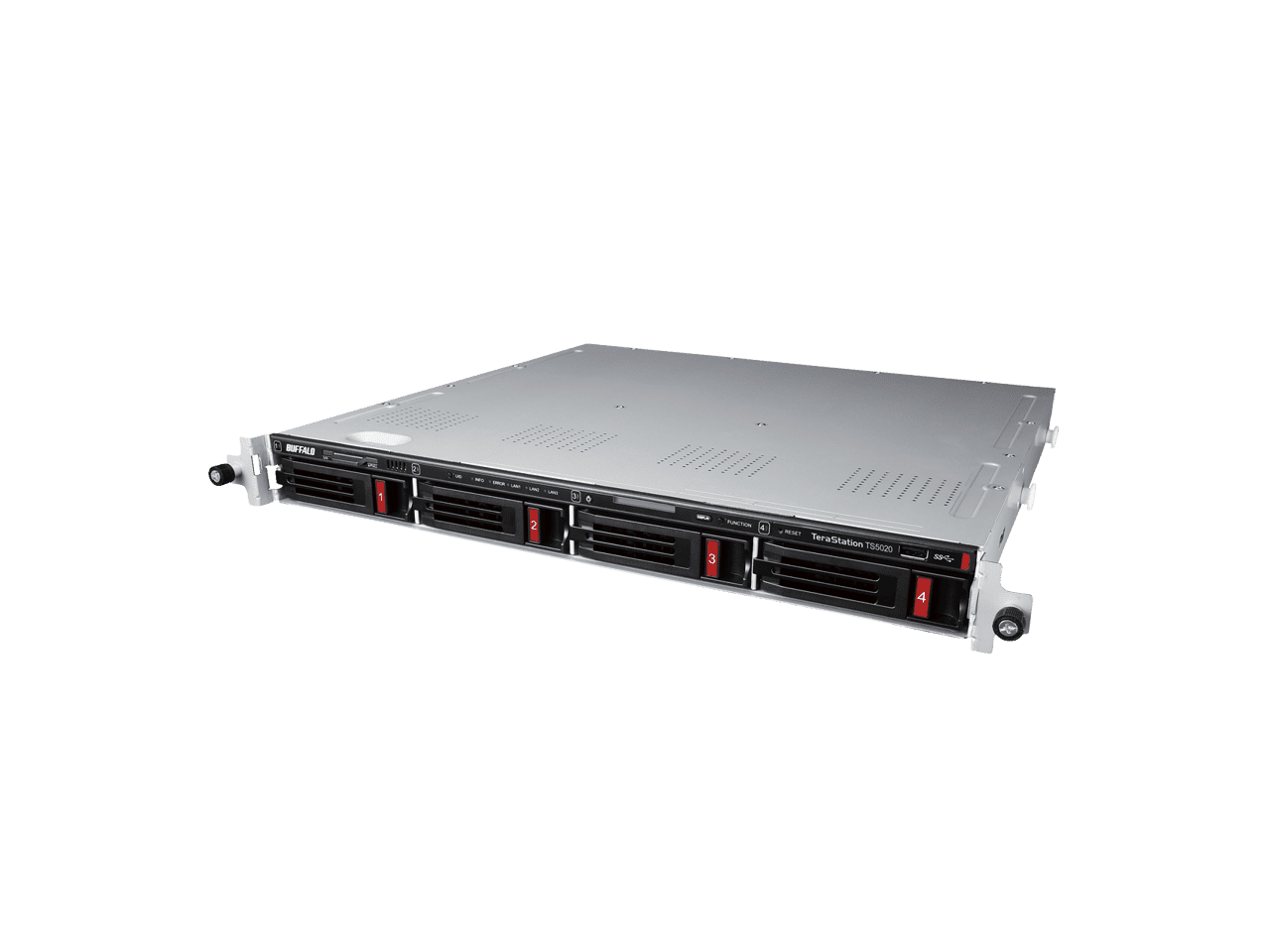 Buffalo TeraStation 5020 Series NAS Server - Rackmount - 32TB - 12-bay - HDD Included - iSCSI Support - Snapshots - TAA Compliant