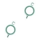 thumbnail image 4 of Bearachild Soporte para sombreros, tapa plegable, organizador de almacenamiento, percha, estante de organización, estante de dormitorio para el hogar, Verde claro 2piezas Bearachild CBP265703, 4 of 5