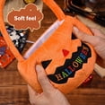 thumbnail image 4 of Nrmvnmi 2024 1pc Halloween Trick Or Treat Bags Halloween Trick or Treat Bucket Pumpkin Candy Large Cloths Bags Face Halloween Bucket Multipurpose Goodie Bag For Kids, 4 of 6