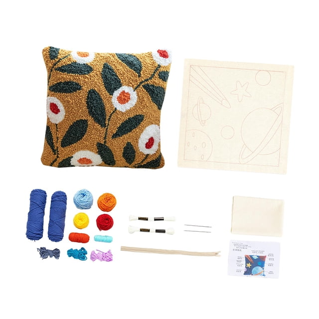 Kits De Almohadas Con alfileres Sunnimix Color amarillo Kits De Punto De Cruz