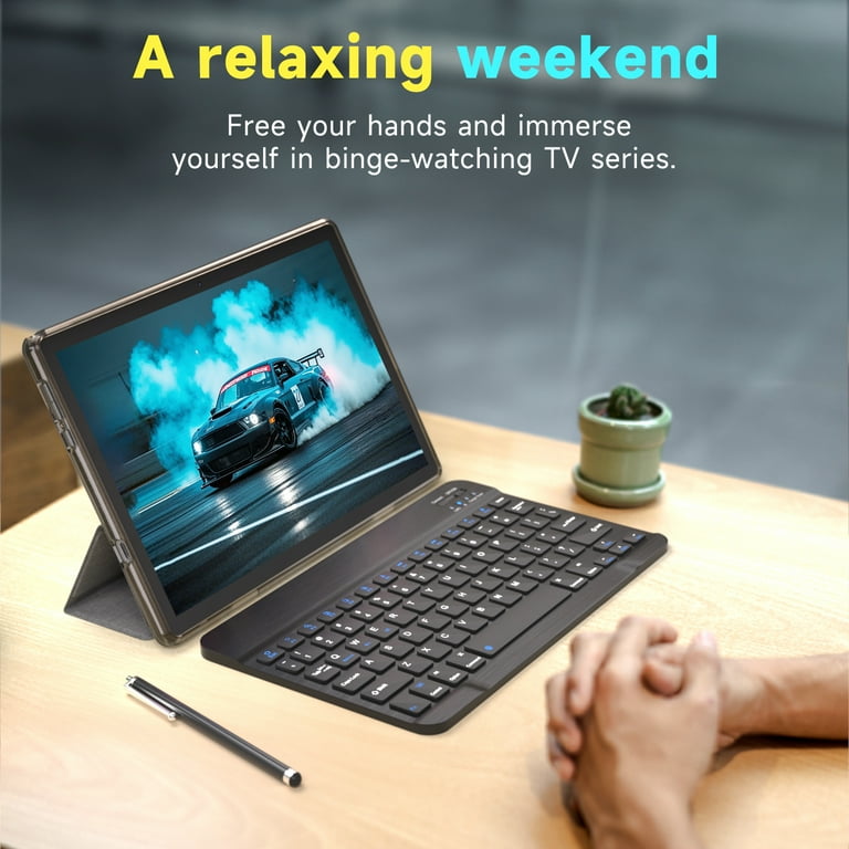 YQSavior Android 13 Tablet 10 Inch 12GB RAM 128GB ROM Expandable