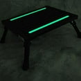 thumbnail image 2 of Safety Step Grip Tape GLO-102705 2 Strips; Custom Cut; Fits Large And Adjustable Folding Safety Steps; Illuminated, 2 of 5