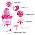 thumbnail image 3 of Juguete De Mesa De Maquillaje Rosa, Juguete De Tocador Para Niña, Juego De Simulación Para Niñas, Niños En Casa, 3 of 7