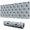 Light Blue Christmas, variant on Long Mouse Pads for Desk,Light Blue Christmas Tree Pattern Desk Mats on Top Of Desks, Desk Mouse Pad Extra Large with 3mm Non-Slip Base and Stitched Edge for Gaming,Office,Work,Home 31.5x11.8in