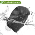 thumbnail image 6 of Unique Bargains Gear Shift Knob Cover for Nissan Rogue 2017-2020 Anti-Slip Black Carbon Fiber Black Stick Shifting Handle Protector Faux Leather 1 Pc, 6 of 6