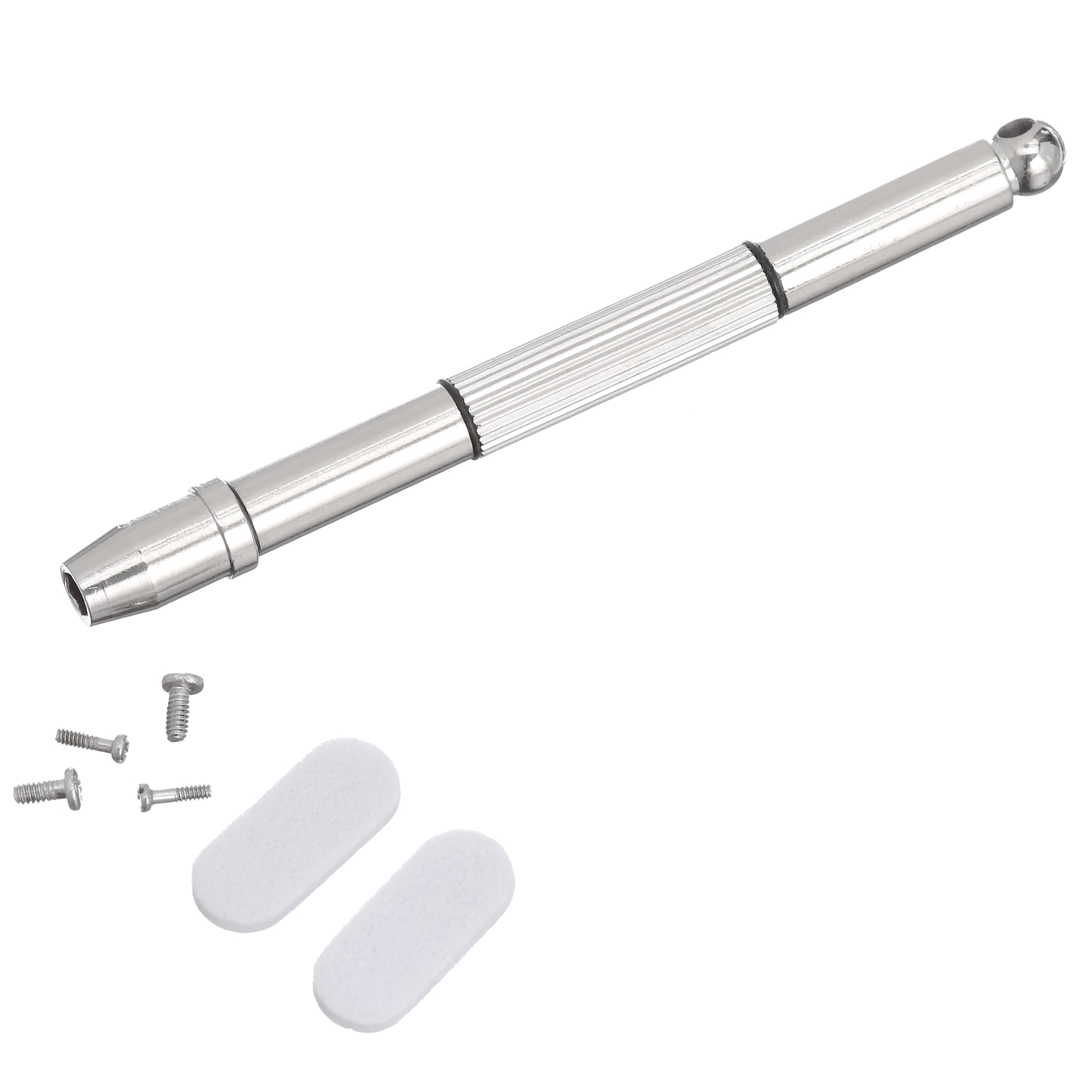 Eyecessories Deluxe Screwdriver Eyeglass Repair Kit, Universal Screwdriver, Assorted Screws, Replacement Nose Pads, 1 Count