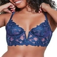 thumbnail image 1 of Stylish 3/4 Cup Non-Padded Underwire Bra for Women, 1 of 7