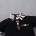 thumbnail image 5 of Kids Clothes Boys Toddler Boy Children's Spring Summer Button Printed Sleeveless Basketball 6M 12M 18M 24M 3T 4T T-Shirt Tops+Long Pants Baby Outfit Set 2-Piece, 5 of 9