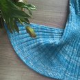 thumbnail image 2 of Mermaid Tail Knit, Blanket, Soft And Warm. Sleeping Bag, Mermaid Tails Blanket, Gift - Light Blue, 2 of 5