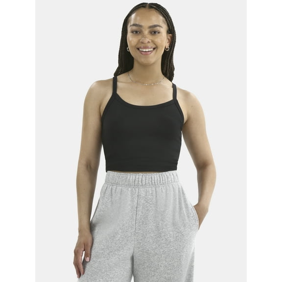 No Boundaries Ribbed Cami Top, Women's XXS-XXL