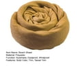 thumbnail image 2 of LYMAYTER Summer Simple Shawl Solid Color Sunscreen Large Size Beach Shawl Super Thin Tassel Trim Protection Scarf, 2 of 6