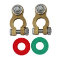 thumbnail image 3 of RENACLIPY 1Pair Car Battery Terminal Clip Brass Connector for Vehicle Rv Boat with Firm Wiring Connection, 3 of 8