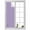 Purple, variant on Sky Blue Window Privacy Film, Coastal Blue Color Solid Background Rustic Farmhouse Frosted Glass Window Clings Static Cling UV Heat Blocking Reusable Door Sticker for Bathroom 19.6 x 39.3 Inch
