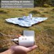thumbnail image 5 of Wosthever Bomba de aire eléctrica 5V 4500K 13.5W 3600mAh Luz nocturna 3 Gear Neumático Globo Mini inflador con bolsa de carpas, 5 of 6