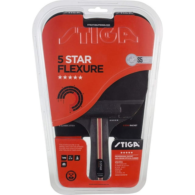 Stiga Flexure Pagaie de Tennis de Table 5 Étoiles