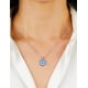 thumbnail image 4 of Collar artesanal de ojito turco, 4 of 7