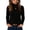Black #34, variant on Womens Sweaters Long Sleeve Slim Fit Business Pullover Turtleneck Stretch Lightweight Soft Shirt Fall Winter Trendy Ribbed Knit Tops Black M