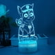 thumbnail image 1 of Luz nocturna 3D de la Patrulla Canina para niños, juguete Chase de la Patrulla Canina, lámpara de ilusión LED con control remoto de 16 colores que cambian y lámpara Art Deco, para dormitorio de niño y, 1 of 5