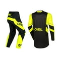 thumbnail image 2 of O'Neal 2024 Element Racewear Motocross Offroad Riding Jersey Pant Combo (Black/Neon, Large/34), 2 of 7