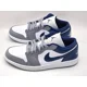 thumbnail image 1 of Ni - ke Ni - ke Air Jordan 1 Low Women's Multi Size Stealth French Blue White DC0774-042, 1 of 5