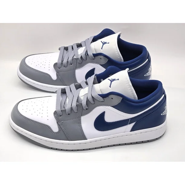 Ni - ke Ni - ke Air Jordan 1 Low Women's Multi Size Stealth French Blue White DC0774-042
