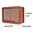 thumbnail image 2 of Wooden Money Saving Box,Piggy Bank for Adults Kids,Cash Savings Challenge Box,Money Saving Box with 10000 Dollars Target,No Install Required,Convenient and Practical（5 Amounts）, 2 of 4