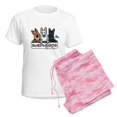 thumbnail image 6 of CafePress - German Shepherd Fan Women's Light Pajamas - Women's Short Sleeve Print T-Shirt and Pants Light Cotton Pajama Set, 6 of 7