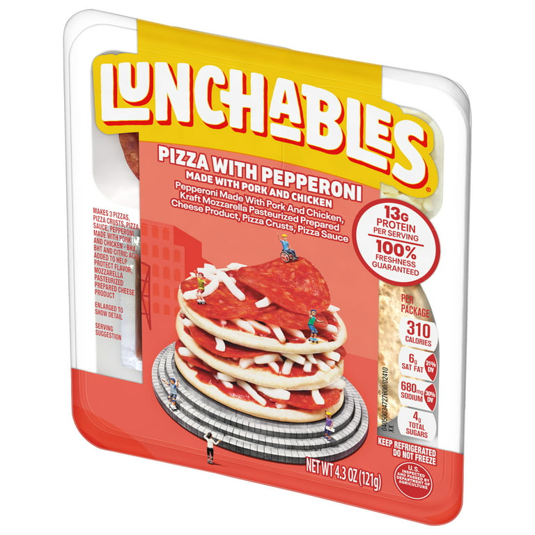 Lunchables Snack Kit Tray - Pizza with Pepperoni - Shop Snack