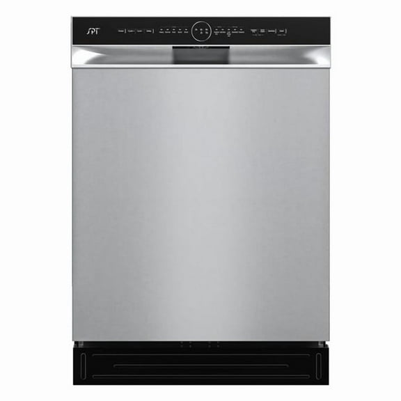 SPT SD-6505SS 24 in. Built-In Stainless Steel Tall Tub Dishwasher with Smart Wash System, Heated Drying & Energy Star