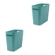 thumbnail image 2 of Bote de basura Yuarrent Plástico Verde 2Conjunto, 2 of 6