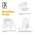 thumbnail image 5 of GK HAIR Global Keratin Moisturizing Shampoo and Conditioner Sets (10.1 Oz/300ml) with Leave In Cashmere Smoothing Styling Cream (1.69 Fl Oz/50ml) for Color Treated Dry Damaged Frizzy Hair, 5 of 8