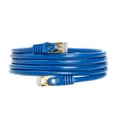 thumbnail image 2 of Cat7 Ethernet Cable 40 pack of 200FT Copper Shielded RJ45 Cord for Router, PC, Gaming, Servers, PoE Security Cameras, Smart TVs, 10Gbps 600MHz High-Speed Network Patch, Blue, Cables Direct Online, 2 of 7