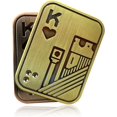thumbnail image 1 of 2022 nuevas cartas de póquer EDC Slider, juguetes de metal para adultos Fidget Spinner de mano juguete casual para adultos bloques magnéticos (KK) JFHHH pequeña, 1 of 5