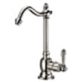 thumbnail image 3 of Whitehaus Collection Robinet d'Eau Froide à Point d'Utilisation Toujours Chaud avec Bec Traditionnel, Nickel Poli, 3 of 6