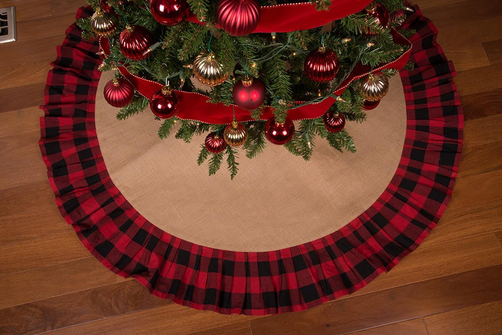 Rustic Christmas Tree Skirt 