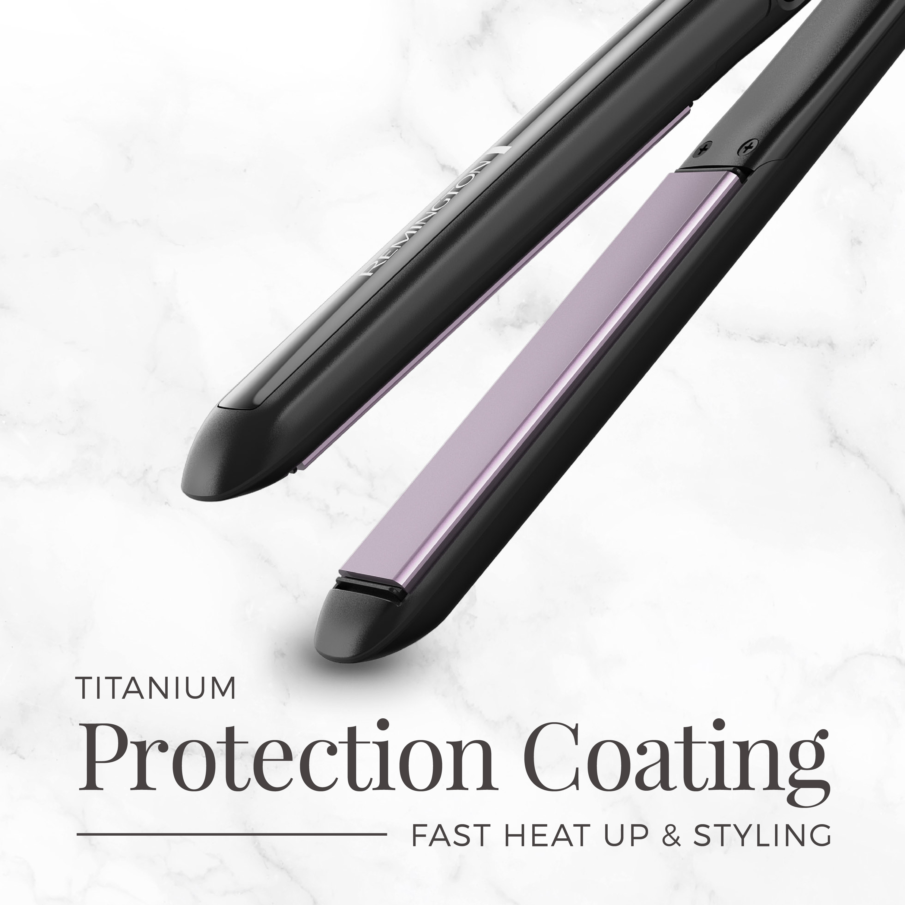 Remington 1" Anti-Static Flat Iron with Floating Ceramic Plates and Digital Controls, Hair Straightener, Black - image 5 of 8